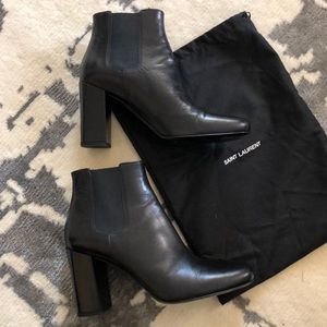 Saint Laurent Chelsea heeled boots size 39.5 (9)